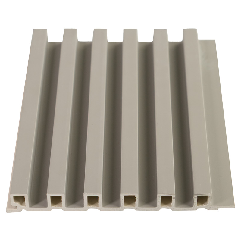 Šírka 158 mm Hrúbka 17 mm PVC dreveno-plastová mriežka nástenných panelov