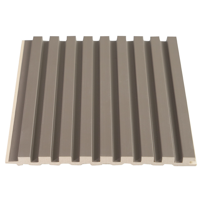Šírka 150 mm Hrúbka 8 mm štrbinový dekoratívny masívny mriežkový panel z PVC
