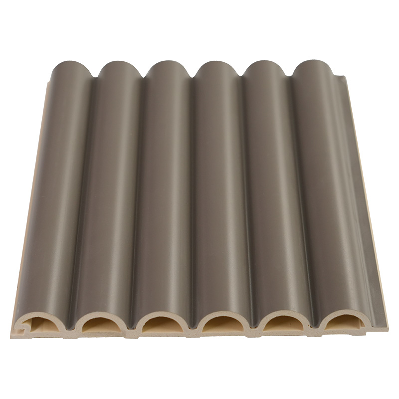 Šírka 158 mm Hrúbka 15 mm Drážkovaný PVC WPC vlnitý panel