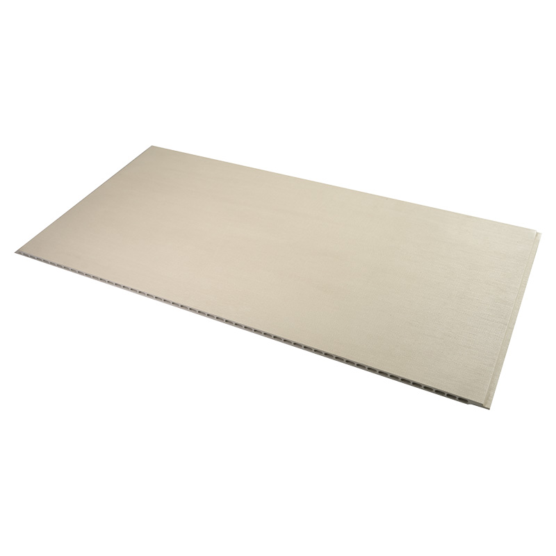 Šírka 600 mm Hrúbka 9 mm Pevný PVC integrovaný nástenný panel Odolný voči nárazom pre rýchlu inštaláciu v domácnosti